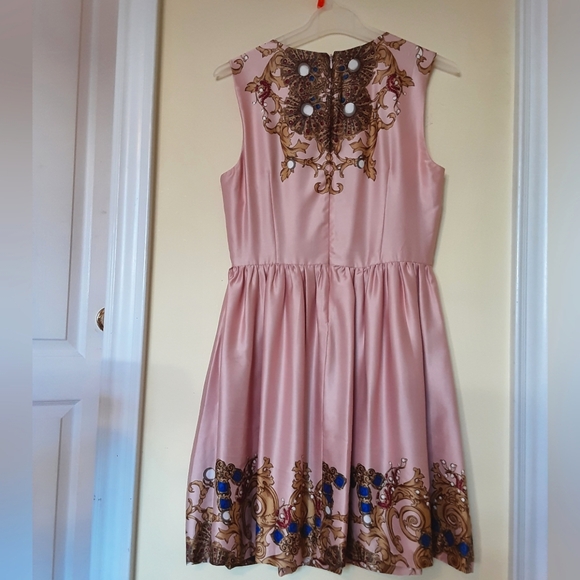 Silky Joe Fresh Ornate Print Mini Dress - Picture 2 of 5